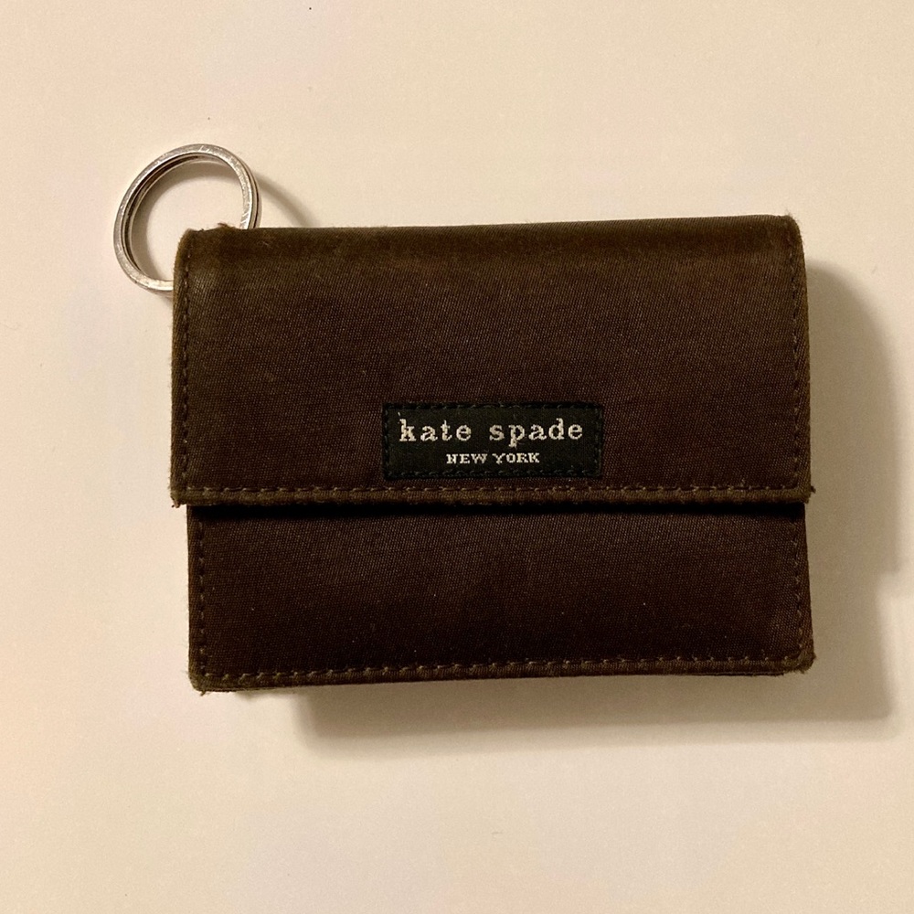 Kate Spade classic nylon card holder wallet